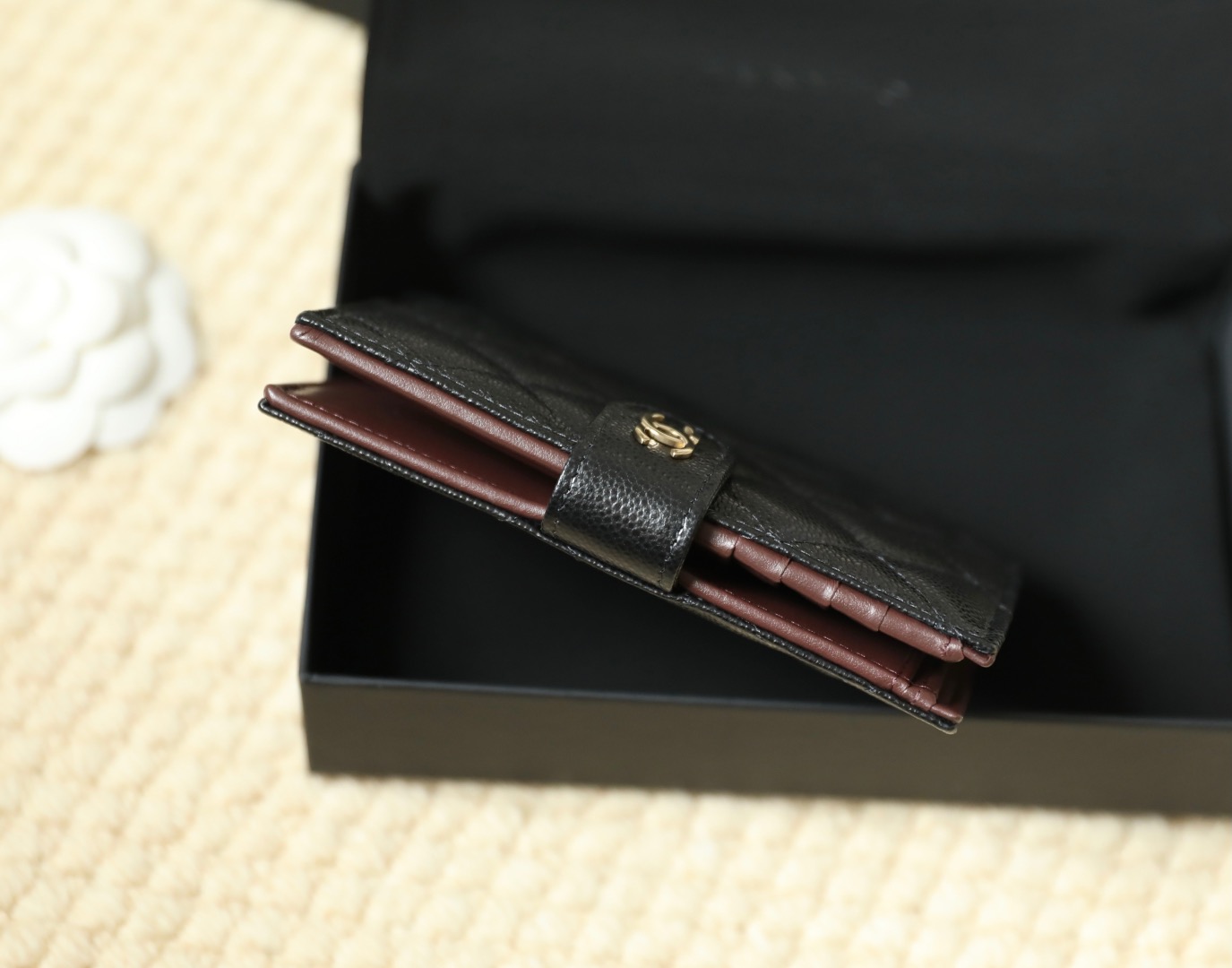 Chanel Passport Cover angle 5