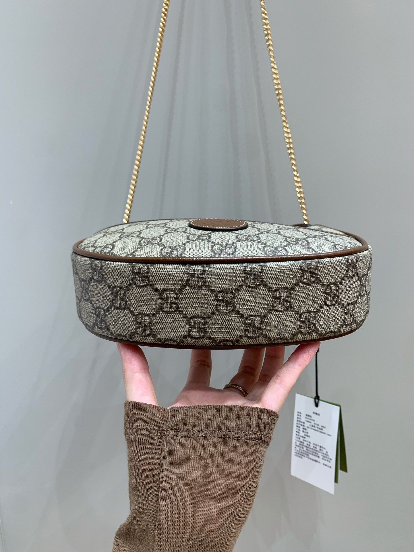 Ophidia handle bag angle 5