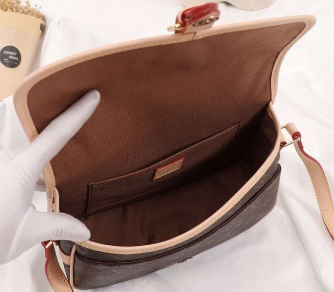 Louis Vuitton Monogram Canvas Sologne PM Bag angle 3