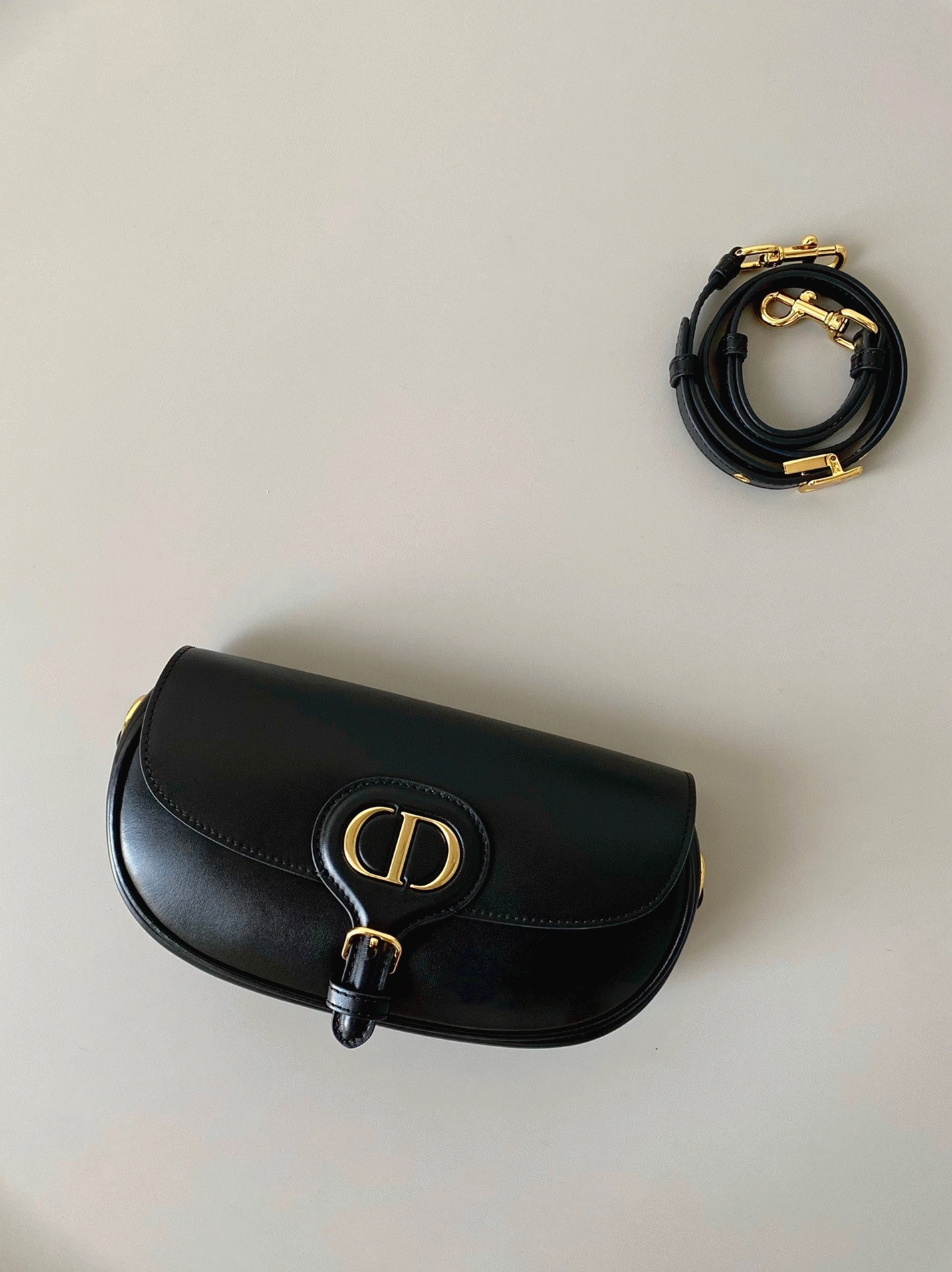 Dior Bobby East-West Bag Imitation in Black angle 4