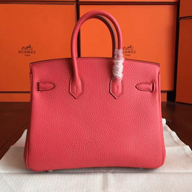 Bougainvillier Hermes Birkin 25cm Top-Quality Fake angle 3