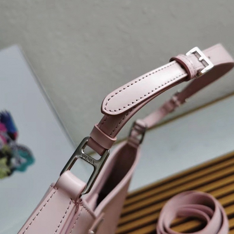 Pink Prada Cleo Large Bag Knockoff angle 4