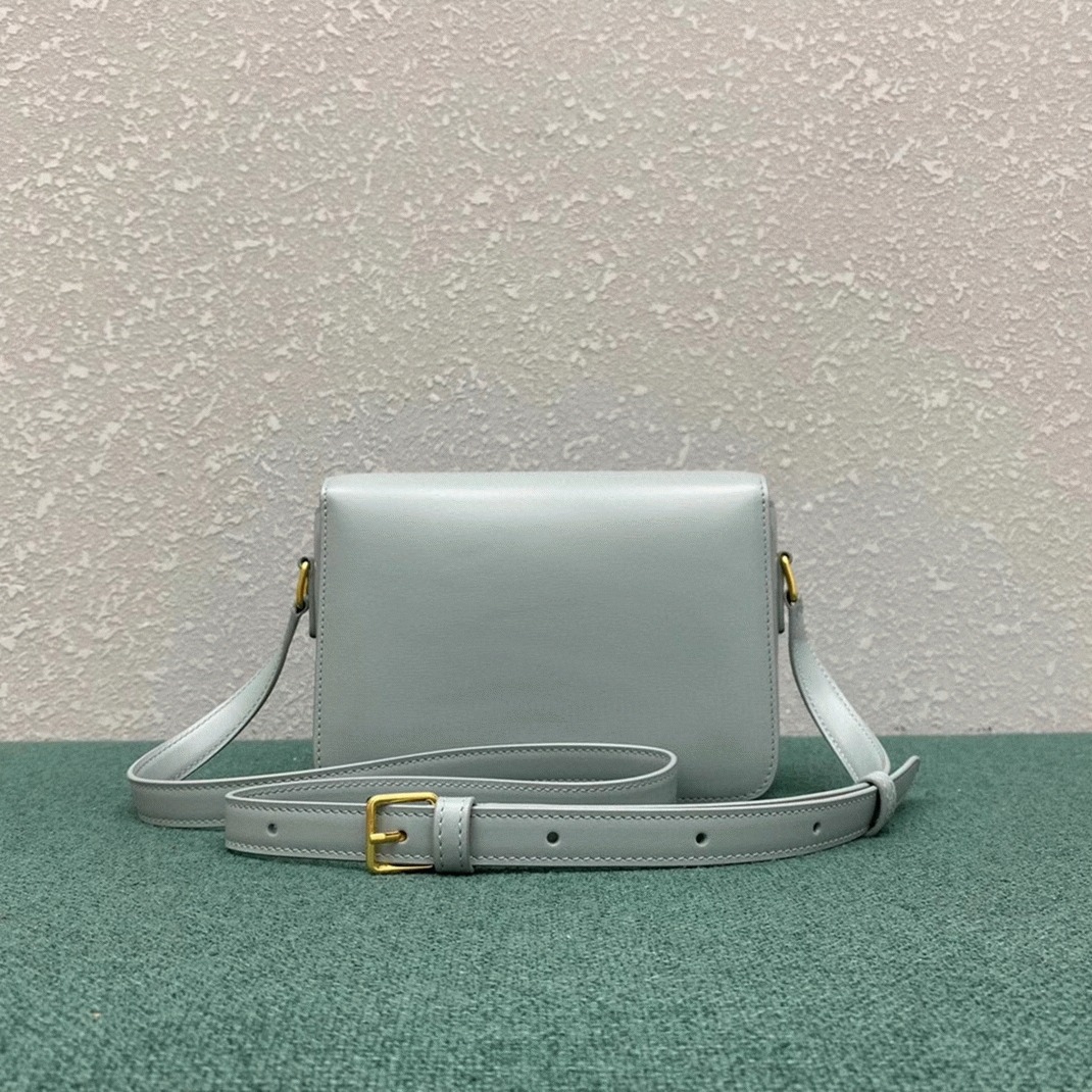Top Quality Replica Celine Triomphe Teen Bag In Mineral angle 5