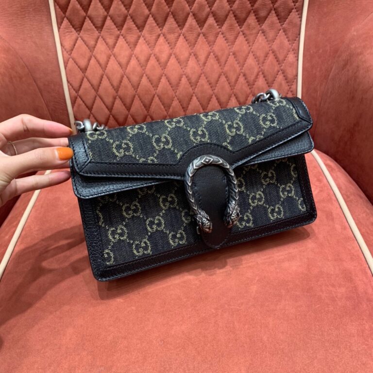 Denim mini bag