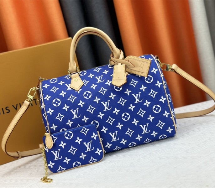 Louis Vuitton Speedy P9 Bandouliere 30 Bag In Amethyst Purple