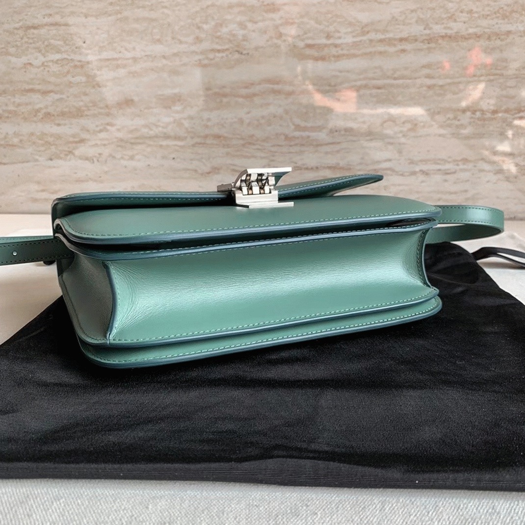 Top Quality Replica Celine Classic Box Medium Bag In Celadon angle 5