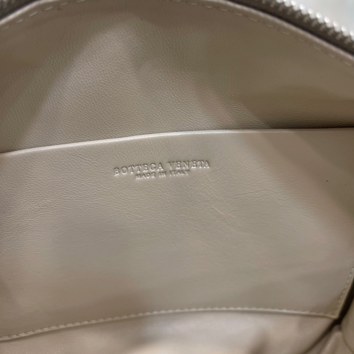 Replica Bottega Veneta Loop Small Bag Silver angle 3
