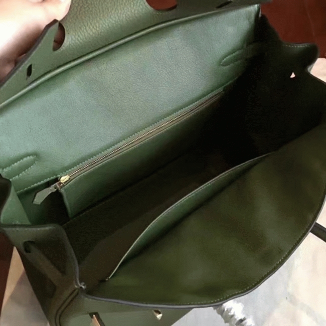 Canopee Shade High-End Replica Hermes Birkin 35CM Bag angle 3