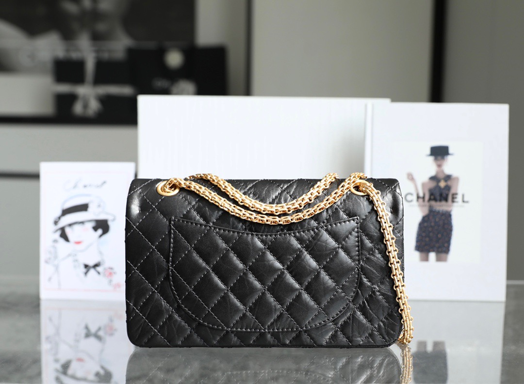 Chanel Reissued 2.55 Medium Flap Bag angle 2