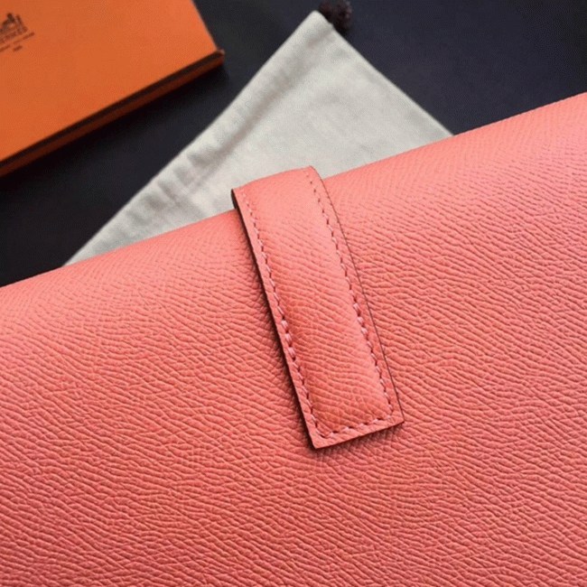 Crevette 1:1 Replica Hermes Jige Elan 29 Soft Pastel Clutch angle 2