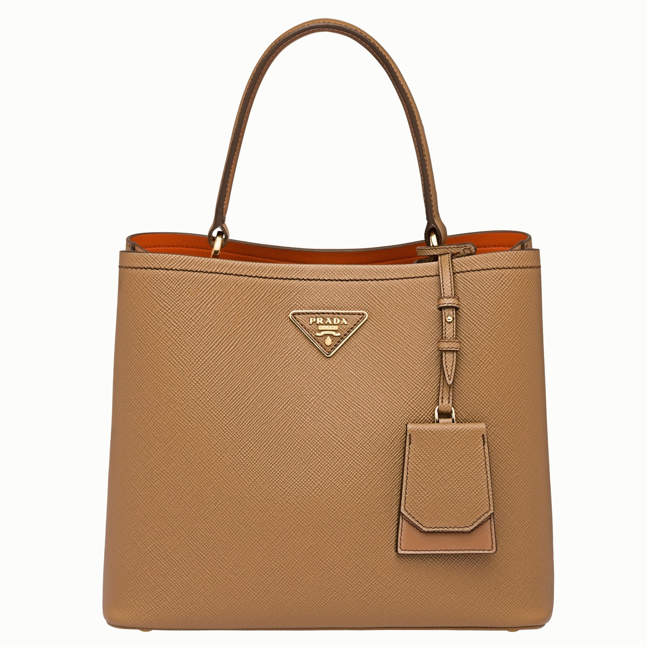 Brown Prada Large Panier Bag Replica
