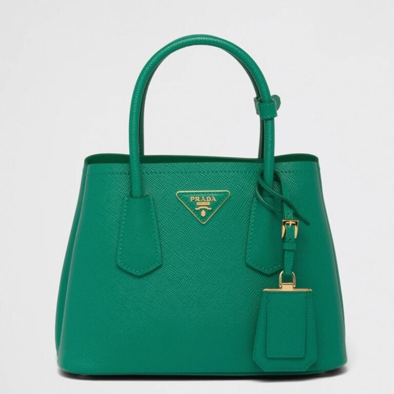 Green Prada Double Mini Bag Best Replica