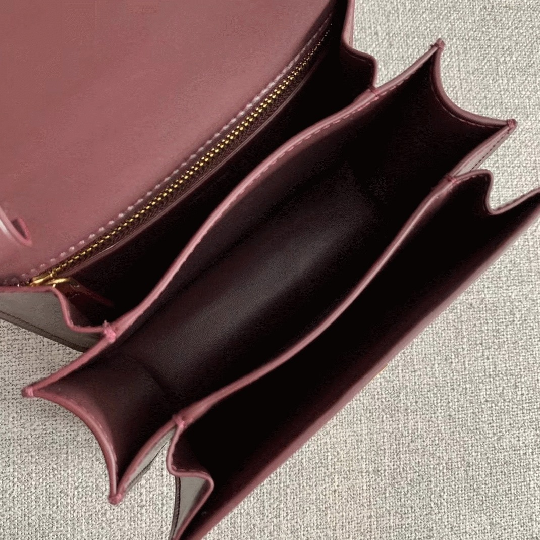Top Quality Knockoff Celine Classic Box Small Bag In Bordeaux angle 5