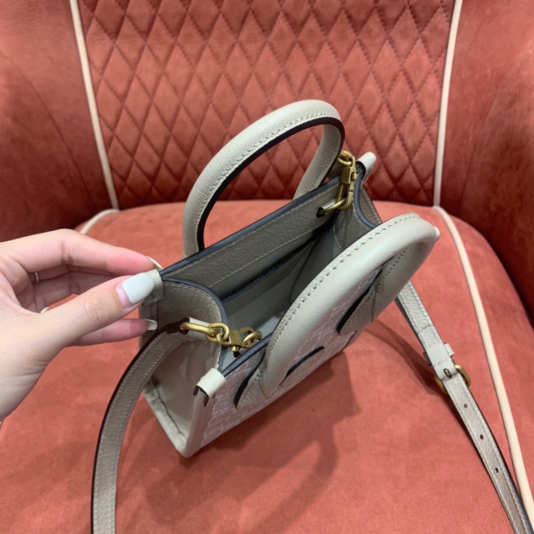 Gucc1 mini Tote bag angle 4