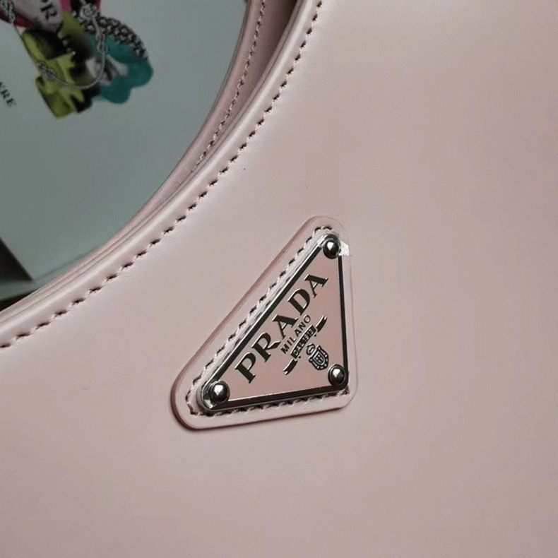 Pink Prada Cleo Large Bag Knockoff angle 5