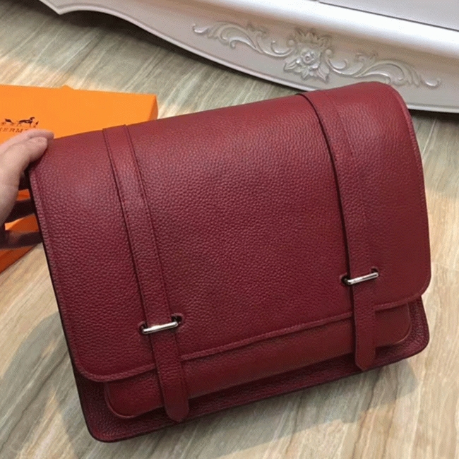 Ruby Fake Designer Hermes Steve Messenger Bag