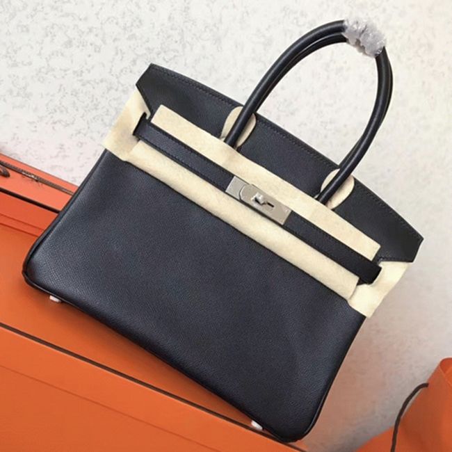 AAA Replica Black Hermes Birkin 30cm Bag